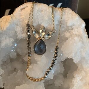 😍SHOW SPECIAL - Elegant Gold and Silver 2 Strings Angel Necklace